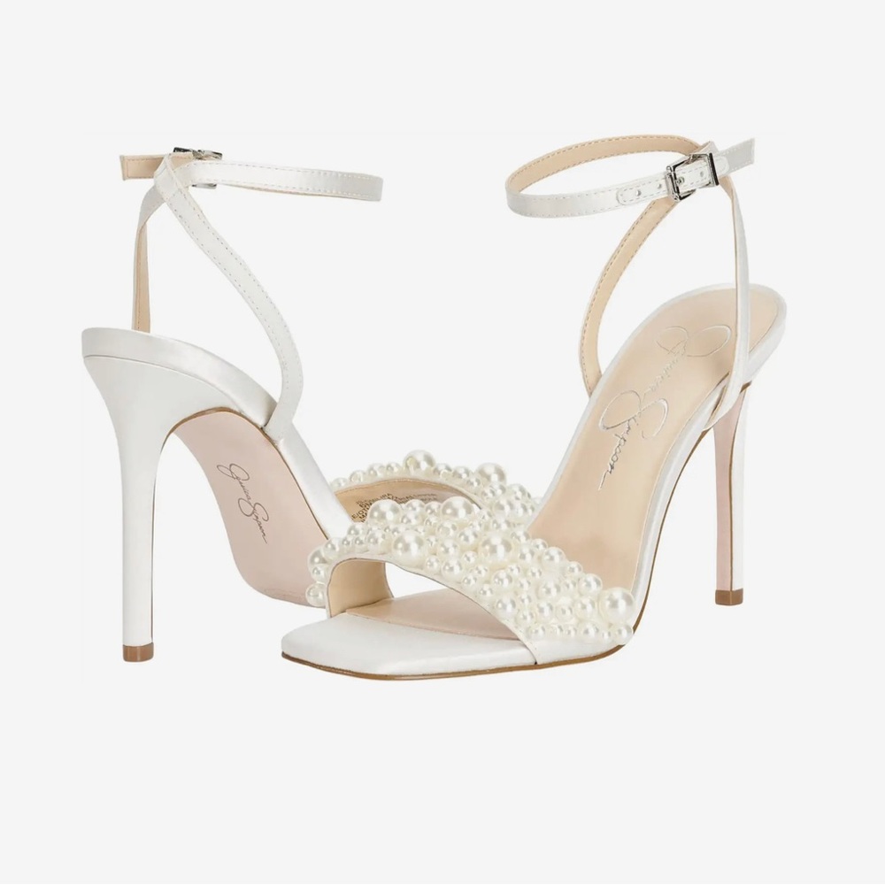 Jessica Simpson Pearl Heels